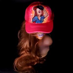 Officer Jessica Rabbit trucker hat🔥🔥❤️